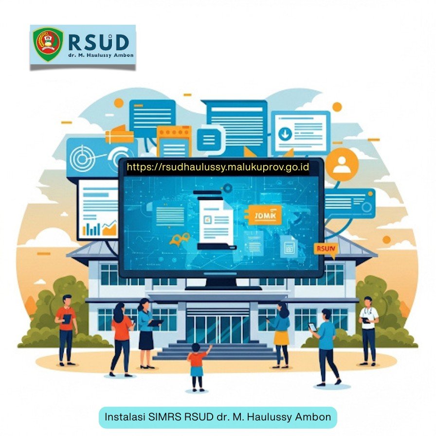 Website RSUD dr. M. Haulussy Ambon: Jendela Digital Kita Bersama