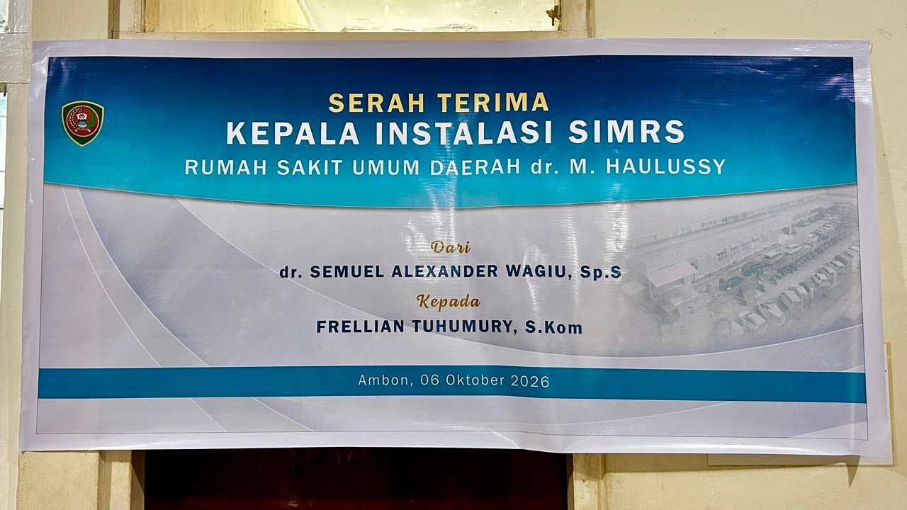 Purnabakti dan Serah Terima Kepala Instalasi SIMRS
