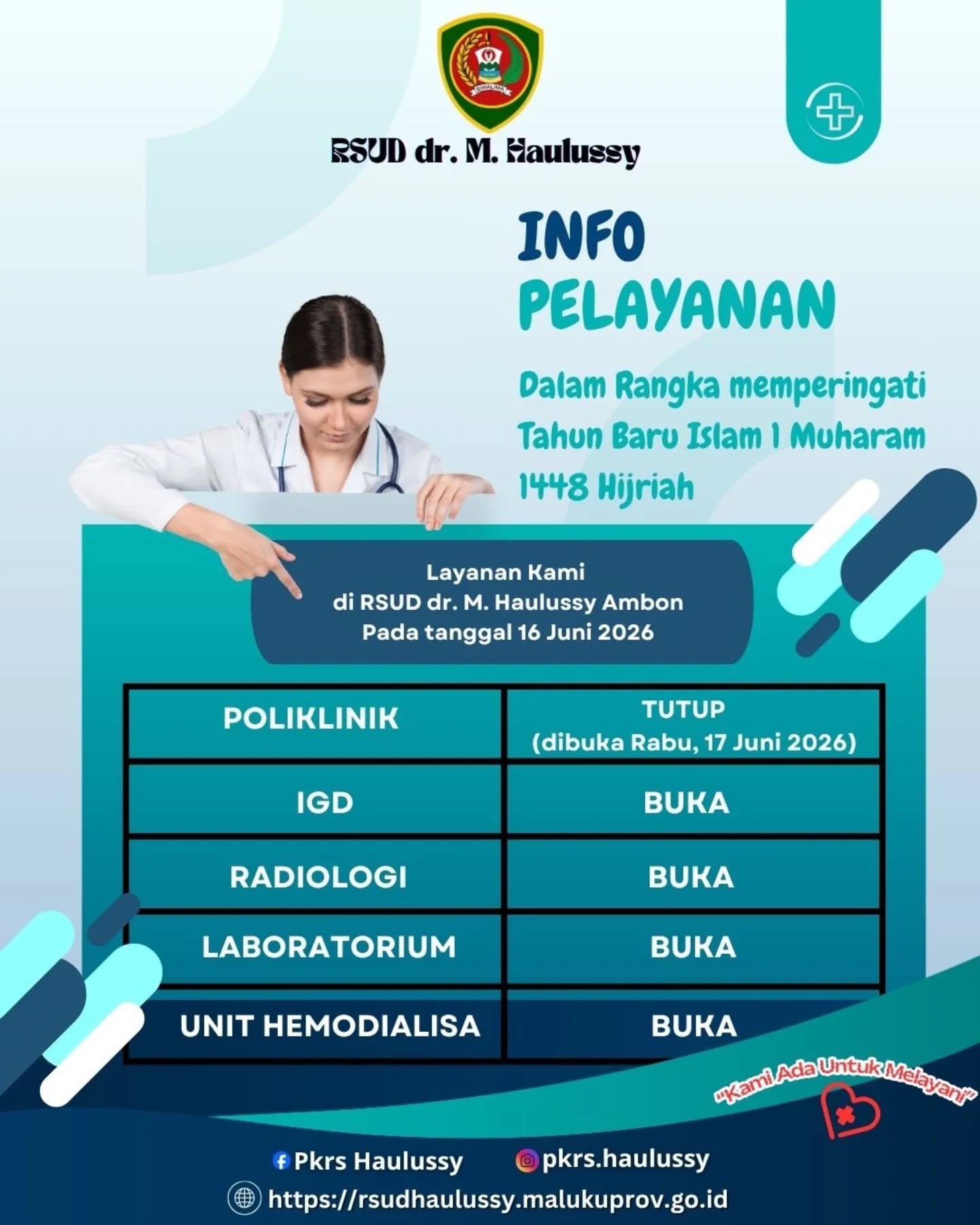 Hari libur Tahun Baru Islam 16 Juni 2026